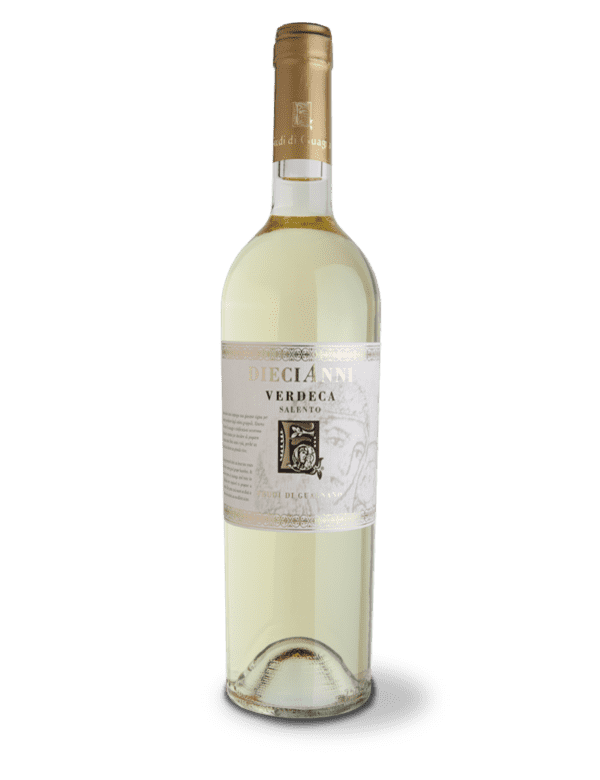vino bianco diecianni verdeca feudi di guagnano