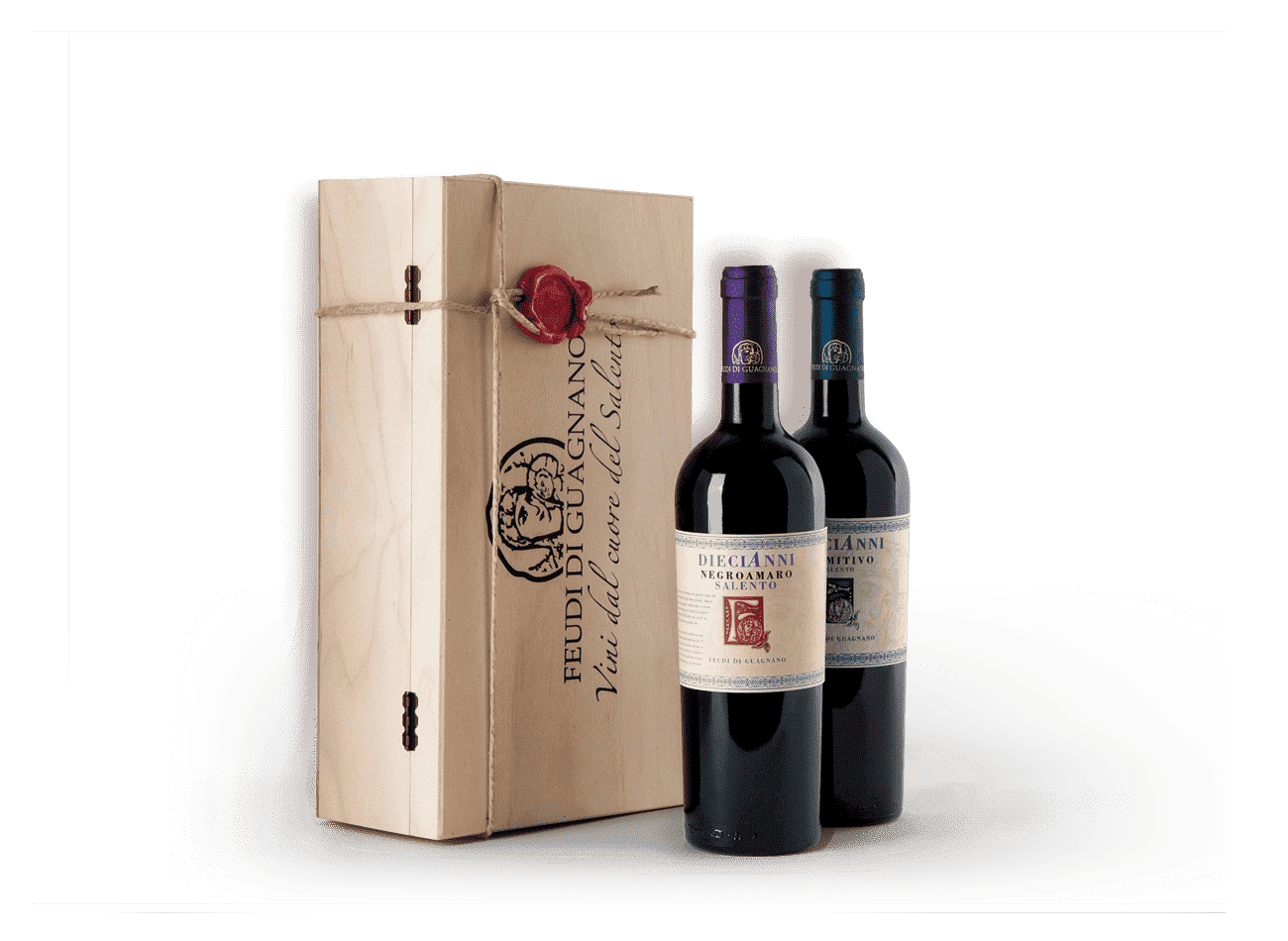 confezione vini feudi di guagnano