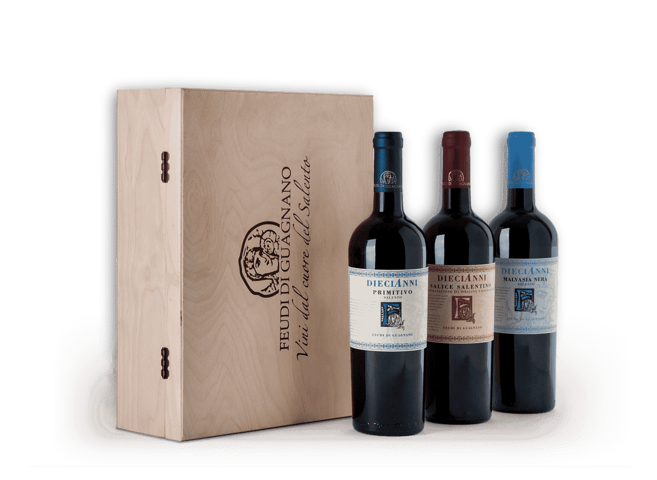 confezione vini feudi di guagnano