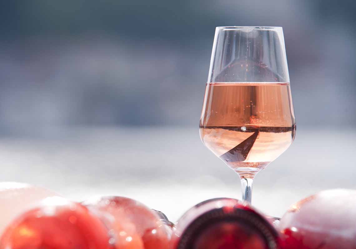 Il vino rosato, fresco e equilibrato