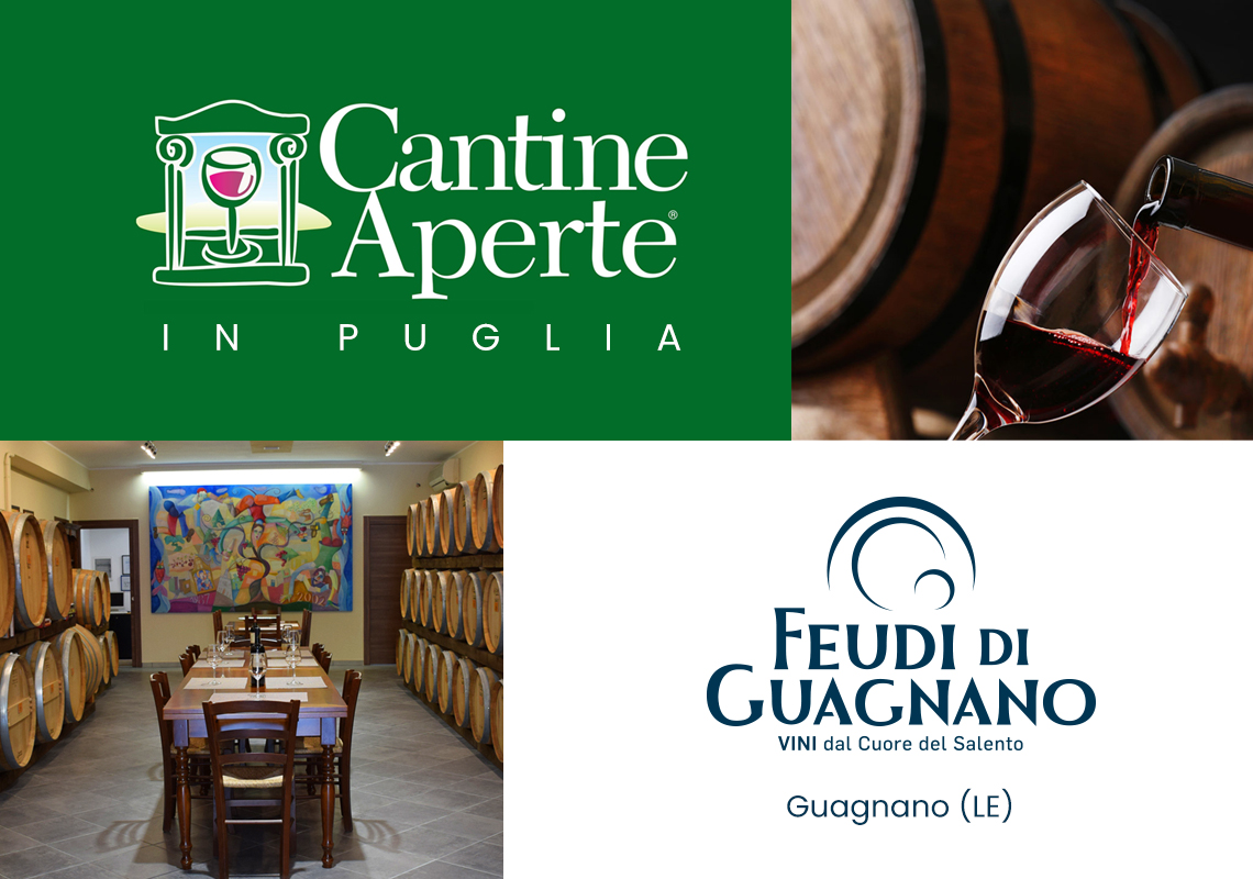 Per “Cantine Aperte 2019“ Feudi di Guagnano sarà una cantina diffusa